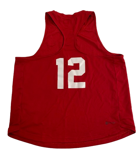 Lindsay Krause Nebraska Beach Volleyball SIGNED Game Jersey (Size L)
