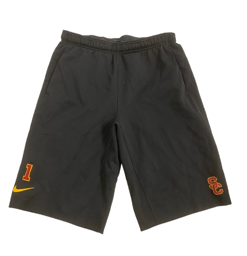Velus Jones Jr. USC Football Player Exclusive Sweatshorts with 
