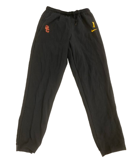 Velus Jones Jr. USC Football Player Exclusive Sweatpants with 