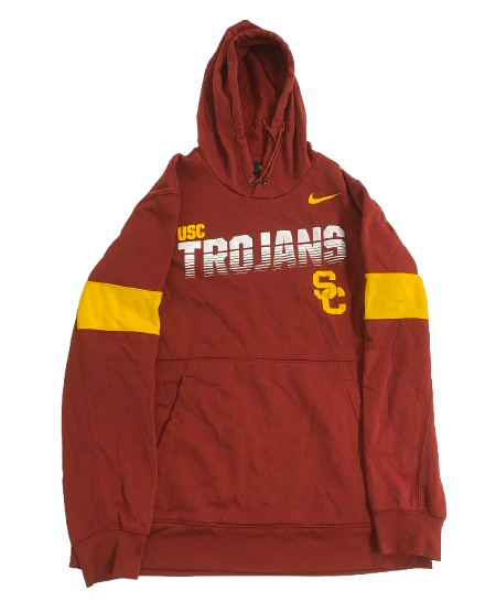 Velus Jones Jr. USC Football Team Issued Sweatshirt (Size L)