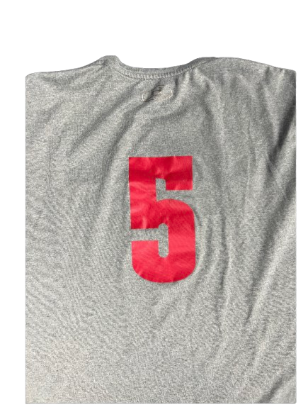 Joslyn Boyer Wisconsin Volleyball Player Exclusive Practice Shirt with 