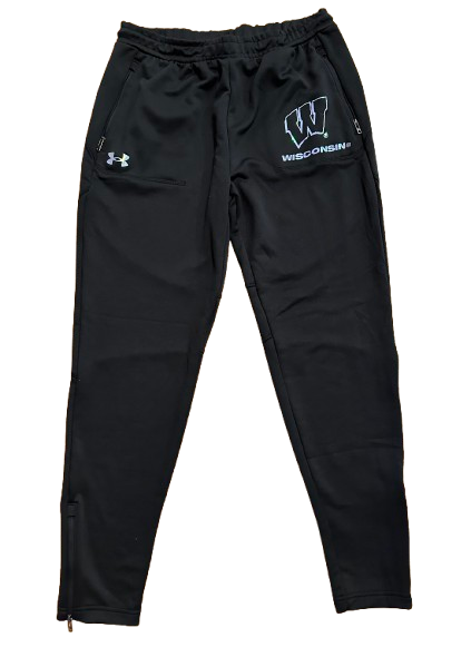 CC Crawford Wisconsin Volleyball Team Issued Sweatpants (Size L)