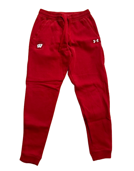 CC Crawford Wisconsin Volleyball Team Issued Sweatpants (Size LT)