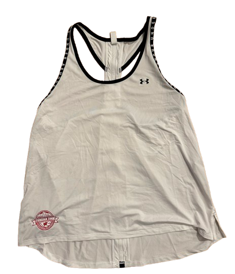 CC Crawford Wisconsin Volleyball Player Exclusive "EUROPE 2023 FOREIGN TOUR" Workout Tank (Size L)