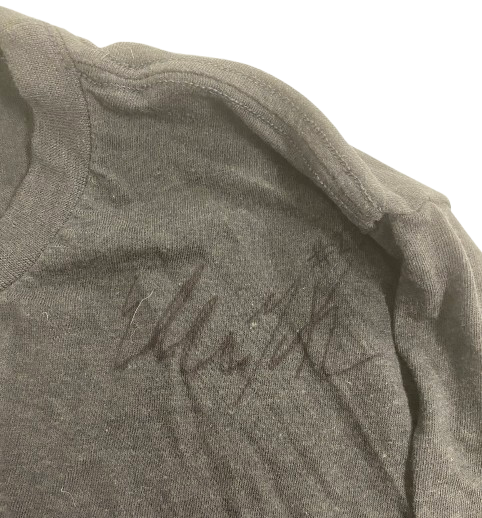 Elli McKissock Florida Volleyball SIGNED Player Exclusive Workout Shirt (Size M)