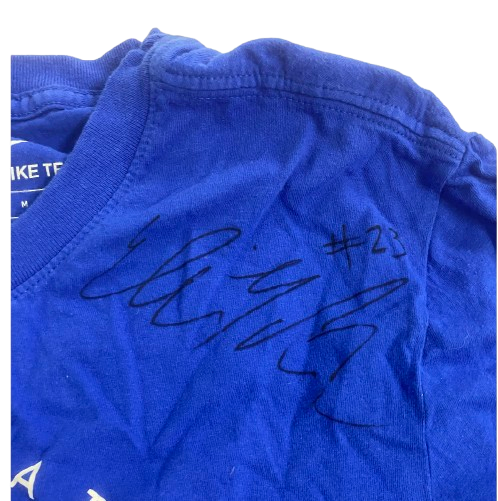 Elli McKissock Florida Volleyball SIGNED Team Issued Workout Shirt (Size M)