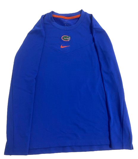 Elli McKissock Florida Volleyball SIGNED Team Issued Long Sleeve Crewneck Pullover (Size L)