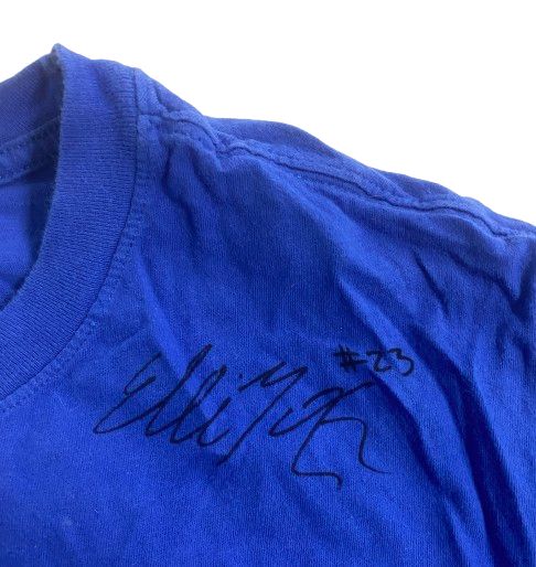 Elli McKissock Florida Volleyball SIGNED Team Issued Workout Shirt (Size L)