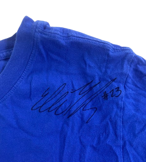 Elli McKissock Florida Volleyball SIGNED Team Issued Workout Shirt (Size M)