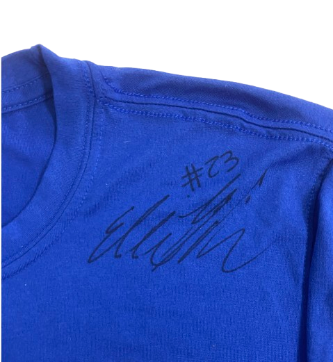 Elli McKissock Florida Volleyball SIGNED Team Issued Long Sleeve Workout Shirt (Size M)