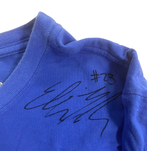 Elli McKissock Florida Volleyball SIGNED Team Issued Workout Shirt (Size L)