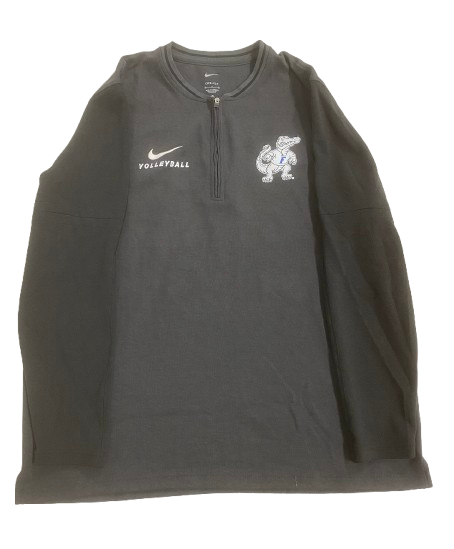 Elli McKissock Florida Volleyball Player Exclusive Quarter-Zip Pullover (Size XL)