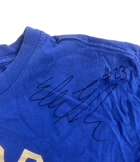 Elli McKissock Florida Volleyball SIGNED Team Issued Workout Shirt (Size M)