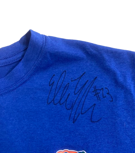 Elli McKissock Florida Volleyball SIGNED Team Issued Workout Shirt (Size M)
