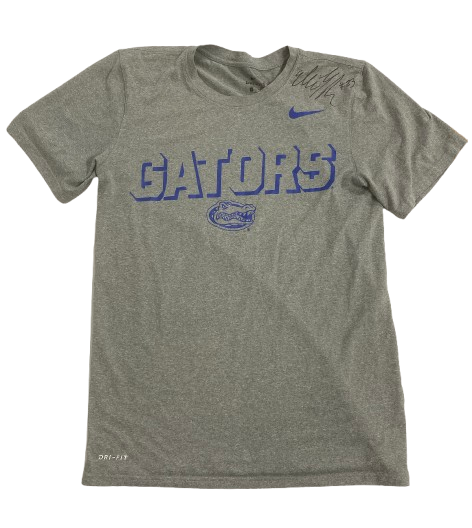 Elli McKissock Florida Volleyball SIGNED Team Issued Workout Shirt (Size S)