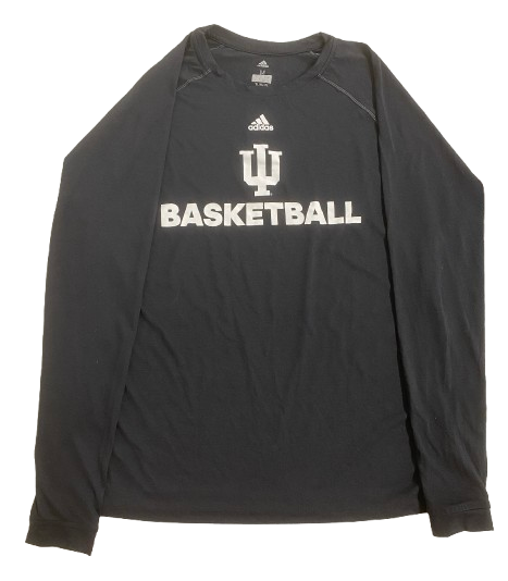 Gabe Cupps Indiana Basketball Player Exclusive Long Sleeve Shirt (Size M)