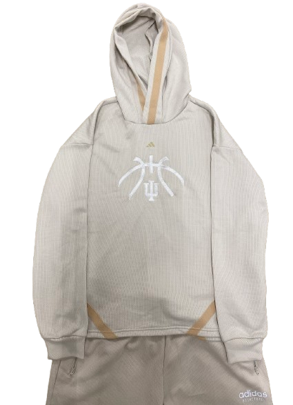 Gabe Cupps Indiana Basketball Player Exclusive Full Sweatsuit - Sweatshirt & Sweatpants (Size M / L)