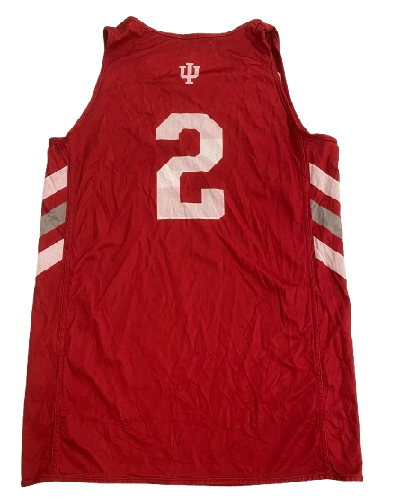 Gabe Cupps Indiana Basketball Player Exclusive Reversible Practice Jersey (Size M)