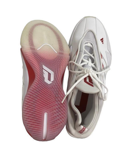 Gabe Cupps Indiana Basketball Player Exclusive "Damian Lillard" Shoes (Size 11.5)