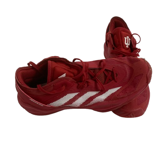 Gabe Cupps Indiana Basketball Player Exclusive "Adizero" Shoes (Size 11.5)