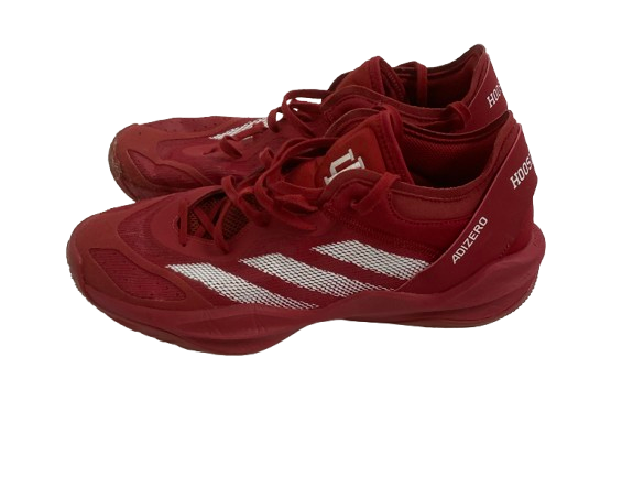 Gabe Cupps Indiana Basketball Player Exclusive "Adizero" Shoes (Size 11.5)