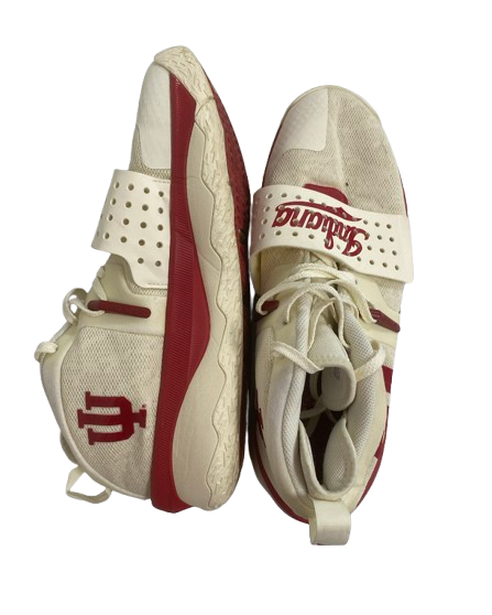 Gabe Cupps Indiana Basketball Player Exclusive "Damian Lillard" Shoes (Size 11.5)