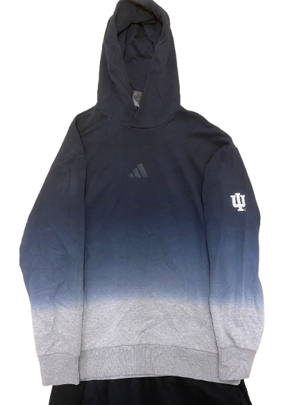 Gabe Cupps Indiana Basketball Player Exclusive Full Sweatsuit - Sweatshirt & Sweatpants (Size L)