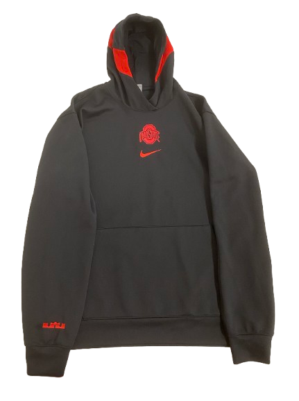 Micah Parrish Ohio State Basketball Player Exclusive Sweatshirt with LeBron Logo (Size LT)