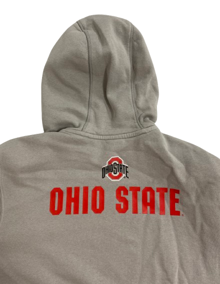 Micah Parrish Ohio State Basketball Team Issued Sweatshirt (Size L)