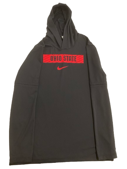 Micah Parrish Ohio State Basketball Team Issued Performance Hoodie (Size LT)
