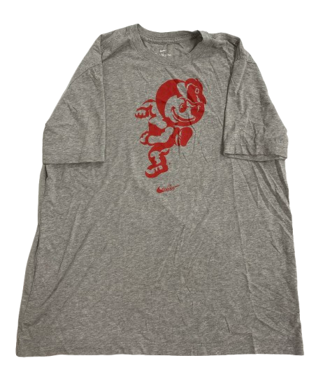Micah Parrish Ohio State Basketball Team Issued Workout Shirt (Size L)