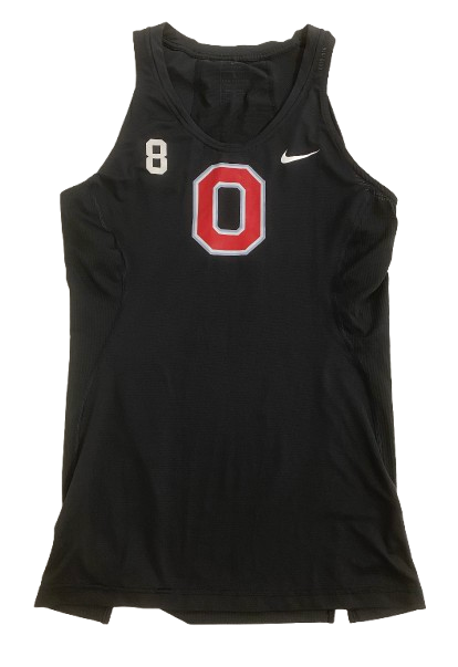 Micah Parrish Ohio State Basketball Player Exclusive Workout Tank with 