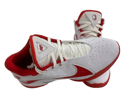 Micah Parrish Ohio State Basketball Player Exclusive "LeBron 22 XXII" Shoes (Size 14) - New
