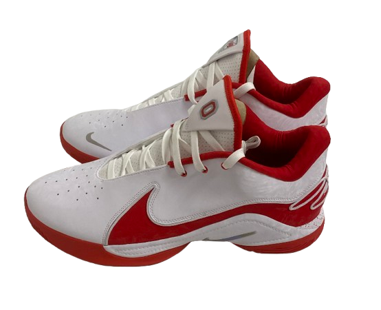 Micah Parrish Ohio State Basketball Player Exclusive "LeBron 22 XXII" Shoes (Size 14) - New