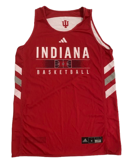 Gabe Cupps Indiana Basketball Player Exclusive Reversible Practice Jersey (Size M)