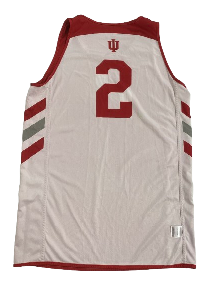 Gabe Cupps Indiana Basketball Player Exclusive Reversible Practice Jersey (Size M)
