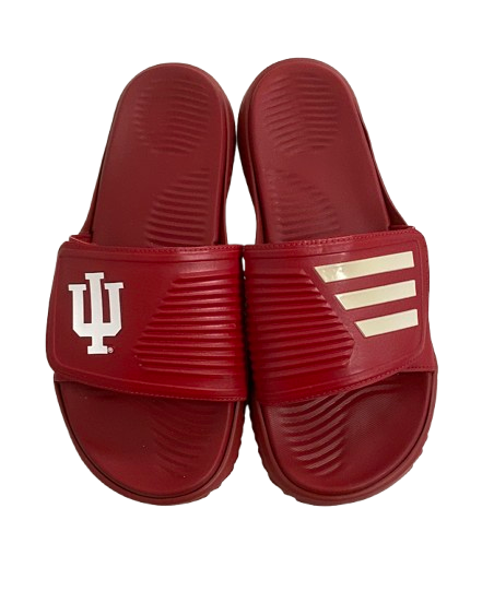 Gabe Cupps Indiana Basketball Team Issued Slides (Size 12)