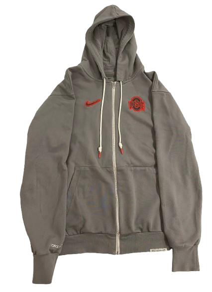 Micah Parrish Ohio State Basketball Team Issued Full-Zip Jacket (Size LT)