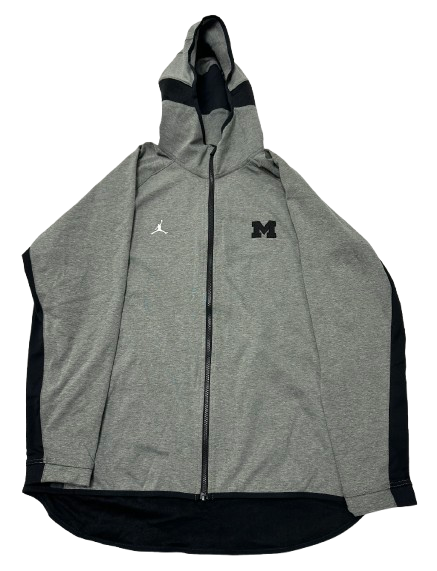 Justin Pippen Michigan Basketball Player Exclusive Zip-Up Jacket (Size XL)