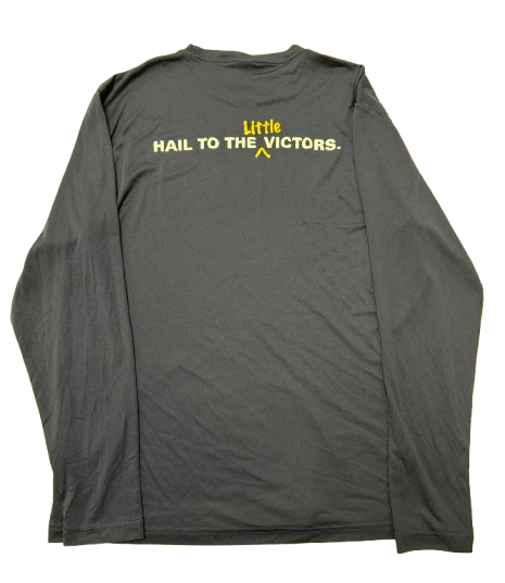 Justin Pippen Michigan Long Sleeve Shirt (Size L)