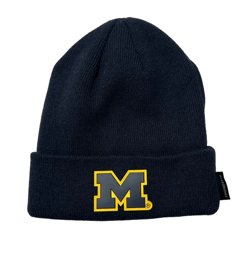 Justin Pippen Michigan Basketball Team Issued Beanie Hat