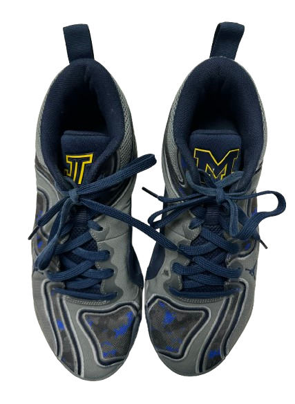Justin Pippen Michigan Basketball Player Exclusive "Jordan Jayson Tatum 3 Camo PE" Shoes (Size 11) *RARE*