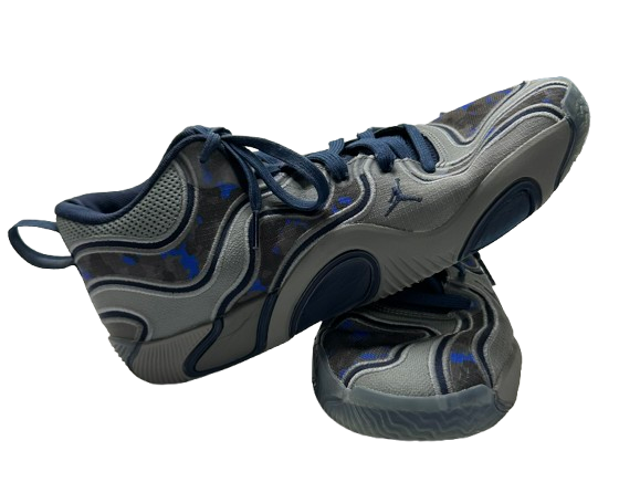 Justin Pippen Michigan Basketball Player Exclusive "Jordan Jayson Tatum 3 Camo PE" Shoes (Size 11) *RARE*