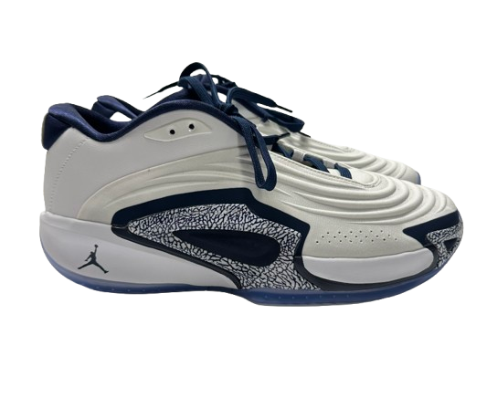 Justin Pippen Michigan Basketball Player Exclusive "Jordan Luka 3 Michigan PE" Shoes (Size 11)