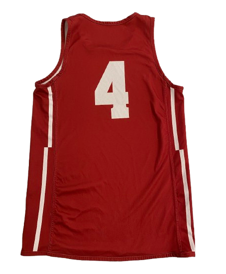 Kamari McGee Wisconsin Basketball Player Exclusive Reversible Practice Jersey (Size M)