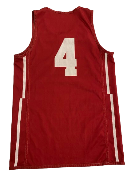 Kamari McGee Wisconsin Basketball Player Exclusive Reversible Practice Jersey (Size M)