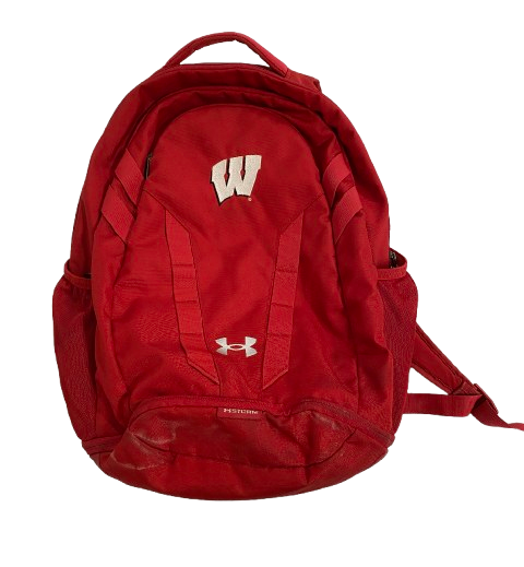 Kamari McGee Wisconsin Basketball Player Exclusive Travel Backpack