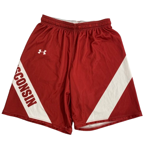 Kamari McGee Wisconsin Basketball Player Practice Shorts (Size M)