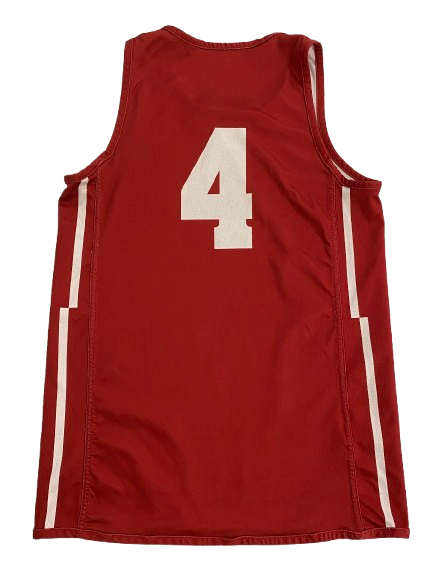 Kamari McGee Wisconsin Basketball Player Exclusive Reversible Practice Jersey (Size M)