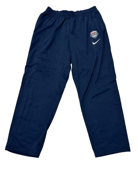 Canyon Barry Team USA Olympics Basketball Player Exclusive Sweatpants (Size XL)